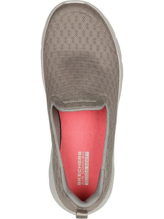 Go Walk Flex Anatomic Women's Slip-Ons Beige