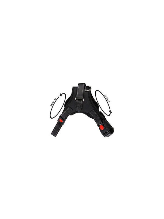 Purlov Dog Harness Vest Black 68-86cm 00016150