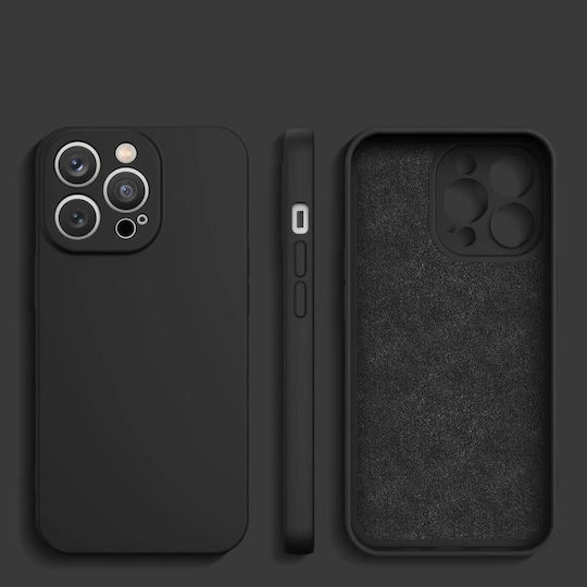 Hurtel Back Cover Σιλικόνης 2mm Μαύρο (Redmi Note 11 / 11S 4G)
