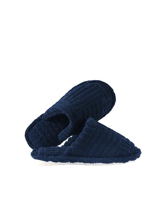 Jomix MD3800 Terry Women's Slipper In Navy Blue Colour