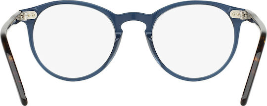 Ralph Lauren Plastic Eyeglass Frame Blue PH2083 5276