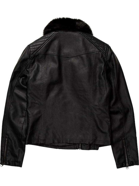 Outrider Γυναικείο Biker Jacket Μαύρο