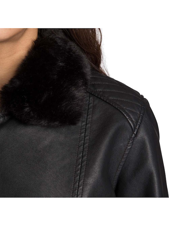 Outrider Γυναικείο Biker Jacket Μαύρο