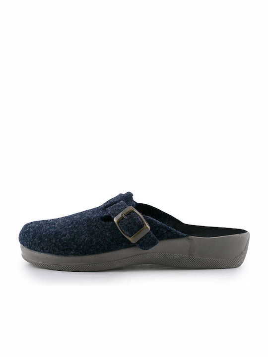 Love4shoes 200-0101 Women's Slipper In Navy Blue Colour