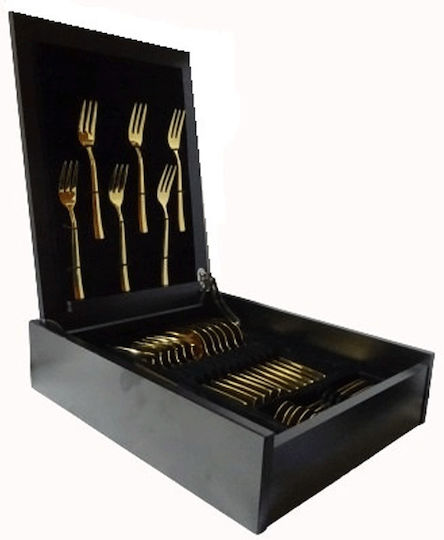 Dinox Porto Besteckset Gold Shiny 60Stück