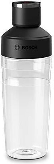 Bosch Μπουκάλι Πλαστικό με Βιδωτό Καπάκι Μαύρο 500ml