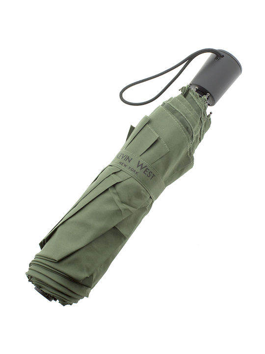 Kevin West Automatic Umbrella Compact Khaki