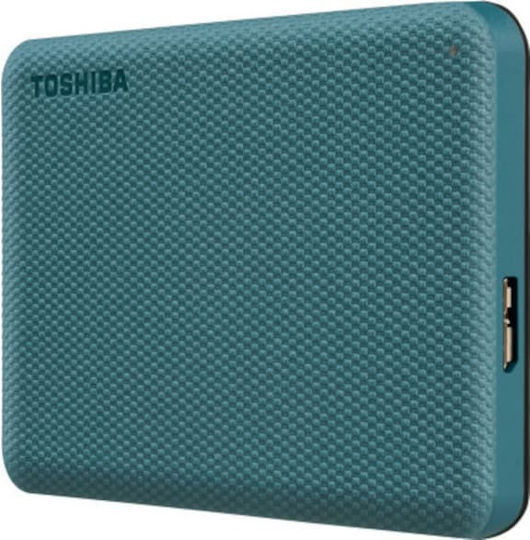Toshiba Canvio Advance 2020 USB 3.2 Εξωτερικός HDD 1TB 2.5" Πράσινο