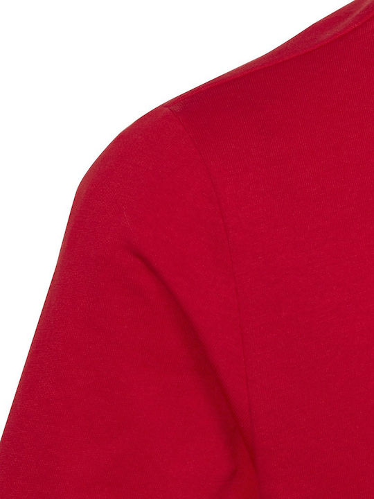 Kinderoberteile T-Shirt Rot Essentials Zwei-Farben Großes Logo