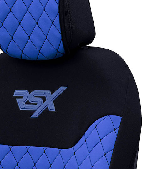 Otom Car Seat Back Set 2pcs RSX Sport Blue / Black