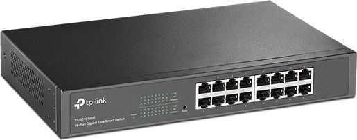 TP-LINK TL-SG1016DE Managed L2 Switch with 16 Gigabit (1Gbps) Ethernet Ports