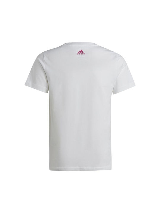 Adidas Παιδικό T-shirt Λευκό