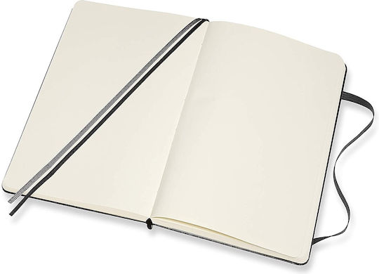 Moleskine Classic Collection Σημειωματάριο Bullet 400 Φύλλων με Λευκές Σελίδες με Σκληρό Εξώφυλλο και Λάστιχο Μαύρο