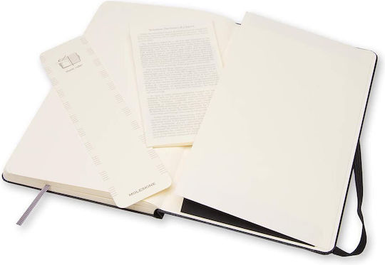 Moleskine Caiet B5 192 Foi cu Copertă Dură și Cauciuc Negru