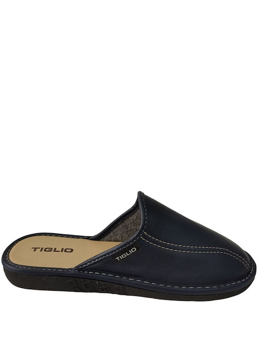 MEN'S SLIPPERS TIGLIO BLUE 858