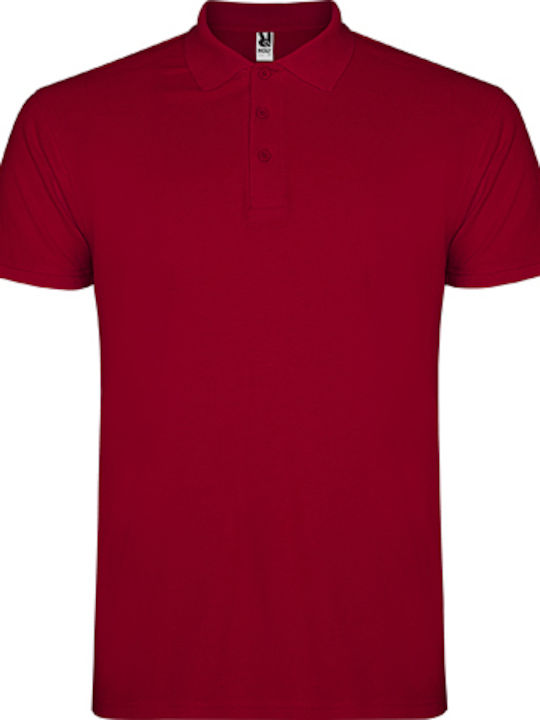 Polo Star Polo Short Sleeve Blouse Burgundy
