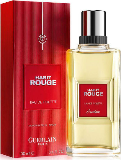 Guerlain Habit Rouge Eau de Toilette 100ml | Skroutz Romania