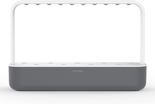 Click and Grow The Smart Garden 9 Self-watering Planter Box Plastic Gray 60.4x18.4x39.6cm.