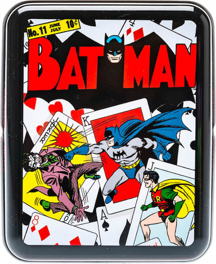 Cartamundi Warner Comic Συλλεκτική Τράπουλα Batman Πλαστική
