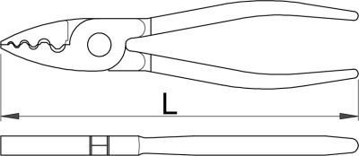 Unior Crimping Tool (Length 140mm)