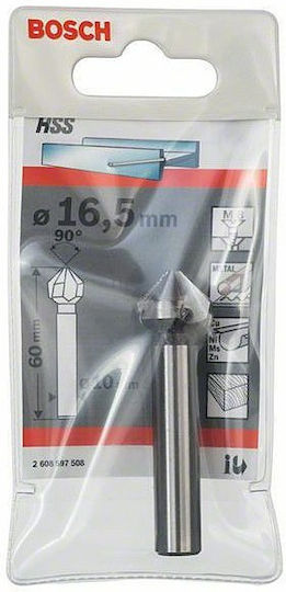 Bosch Φρέζα HSS για Διαμόρφωση Ακμών σε Πλαστικό 16.5mm x 10mm