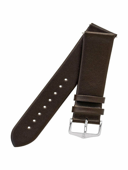 Hirsch Toronto Lederriemen Braun 20mm