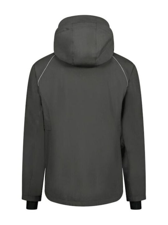 Tricorp T54T4 Work Jacket with Detachable Hood Gray