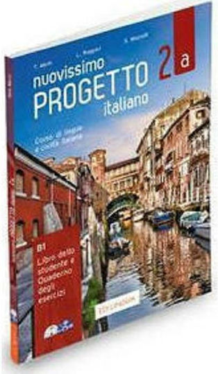 NUOVISSIMO PROGETTO ITALIANO 2A NUOVO STUDENTE ED ESERCIZI (+CD+DVD)