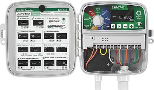 Rainbird ESP-TM2 Irrigation Programmer Table Electric 4 Stops with Wi-Fi