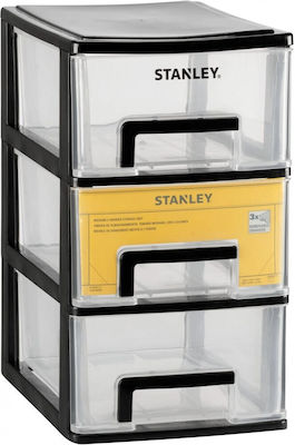 Stanley Συρταριέρα Εργαλείων Plastic with 3 Drawers W24xD17xH30cm