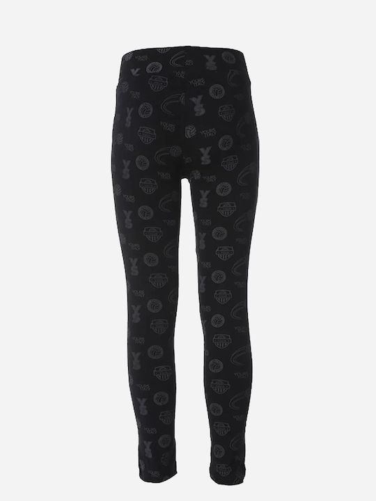 Matoufrance Kinder Leggings Lang Schwarz