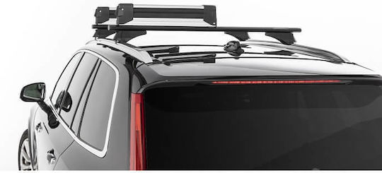 Auto Gs Yelo 4 Car Ski Mounts Suitable for 4 Ski Pairs or 2 Snowboards