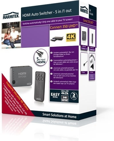 Marmitek Connect 350 UHD 2.0 HDMI Switch