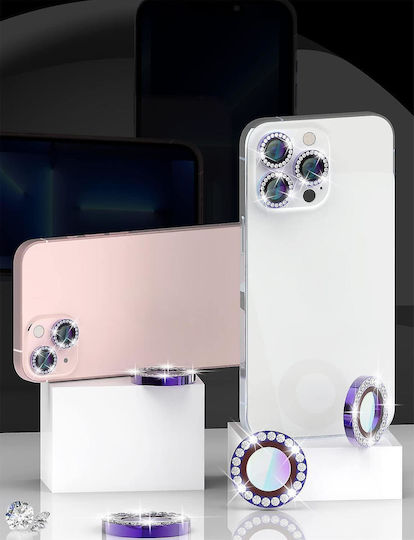 Diamond Camera Protection Tempered Glass Silver for the iPhone 11 pro.