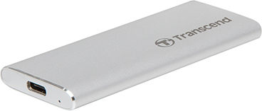 Transcend ESD260C USB-C Εξωτερικός SSD 250GB 2.5" Ασημί