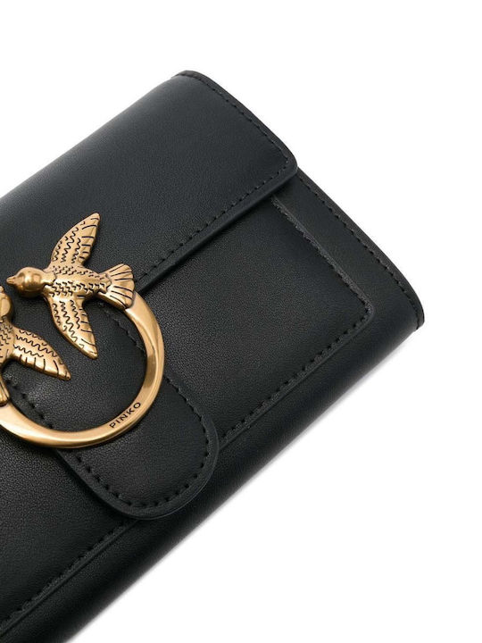 Love Bag Large Leather Women's Wallet Classic Black