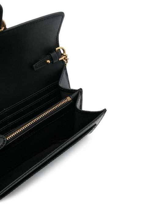 Love Bag Large Leather Women's Wallet Classic Black