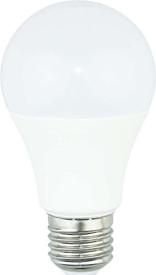 Diolamp Λάμπα LED 12W για Ντουί E27 και Σχήμα A60 Θερμό Λευκό 1050lm