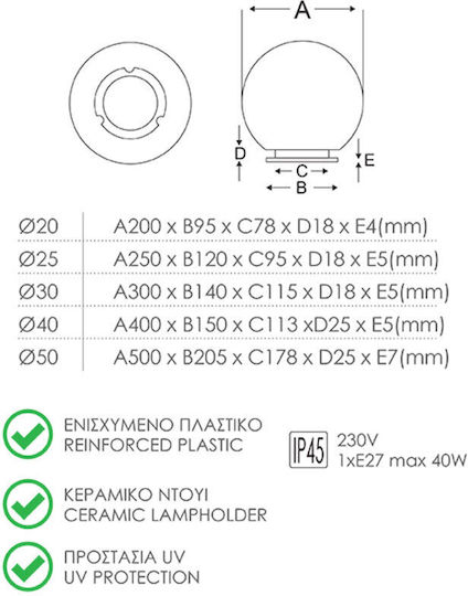 Aca Armature for Lighting Fixtures AC.3534C