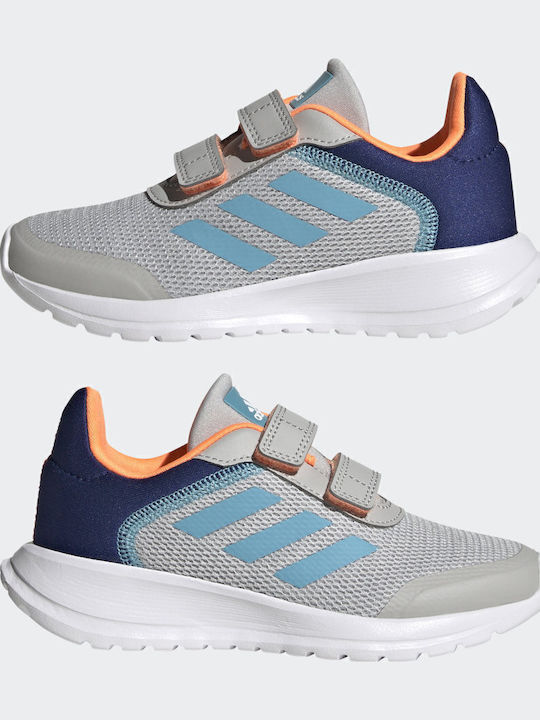 Tensaur Tensaur Run 2.0 CF K Kids Sports Shoes Running with Hoop & Loop Closure Grey Two / Preloved Blue / Screaming Orange