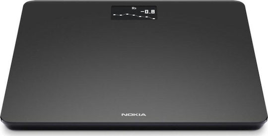 Withings WBS06 Smart Ζυγαριά 180kg Μαύρη