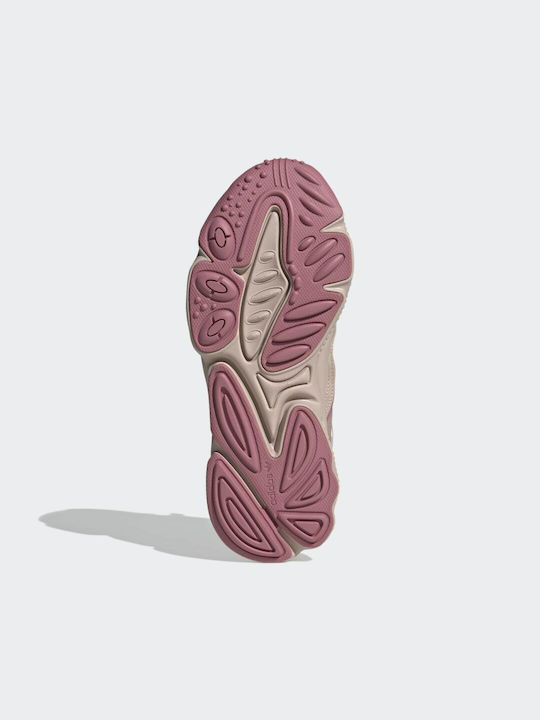 Ozweego Femei Chunky Sneakers Wonder Taupe / Pink Strata