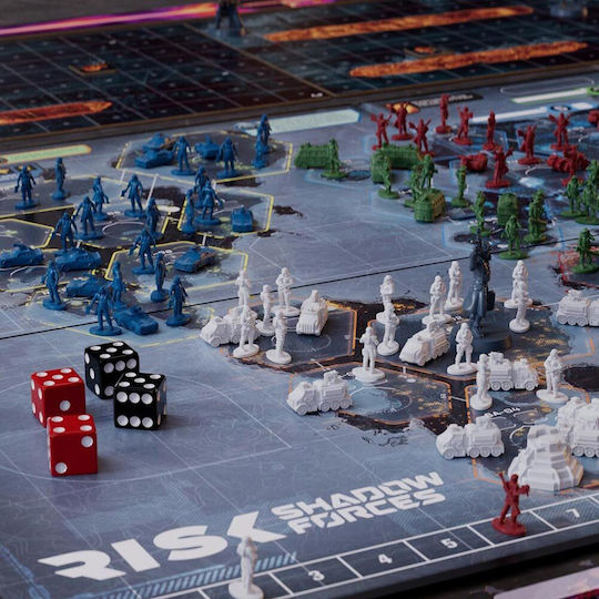 Επιτραπέζιο Παιχνίδι Risk: Shadow Forces για 3-5 Παίκτες 13+ Ετών (EN) Hasbro