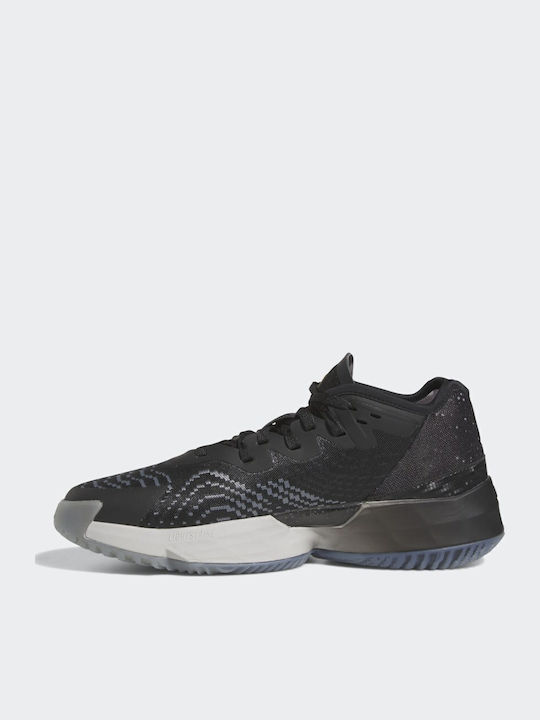 D.O.N. Issue 4 inalti Pantofi de baschet Core Black / Carbon / Grey Three