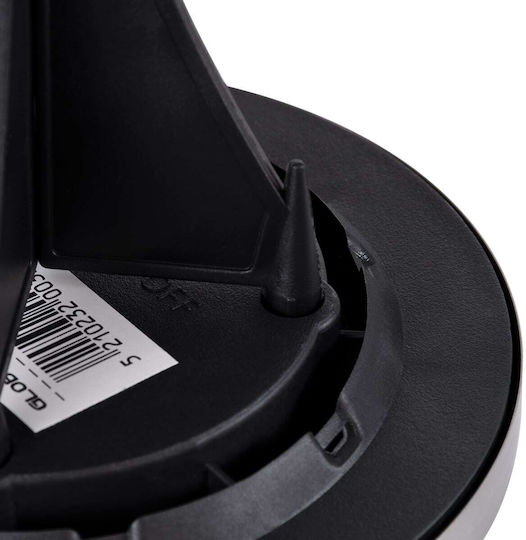 GloboStar Σετ 4 Καρφωτά Ηλιακά Φωτιστικά 0.8W 80lm Ψυχρό Λευκό 6000K με Φωτοκύτταρο IP65