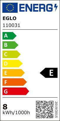Eglo LED Bulb 7.3W for Socket E27 and Shape A60 Warm White 806lm