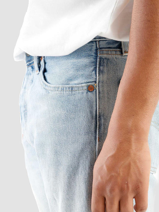 501 Men's Jeans Pants with Slim Straight Fit Blue