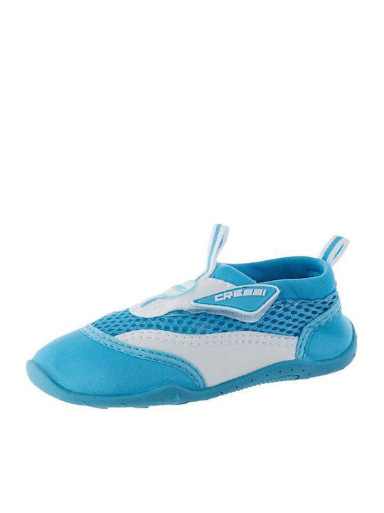 CressiSub Papuci de plajă pentru bărbați Light Blue/White