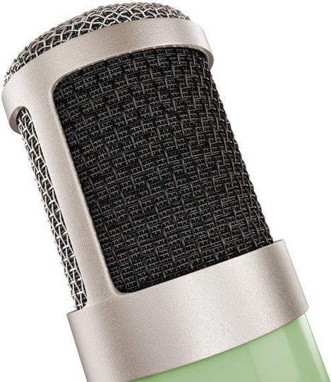 Universal Audio Bock 251 Condenser Microphone Handheld, Shock Mounted for Vocals in Green Color