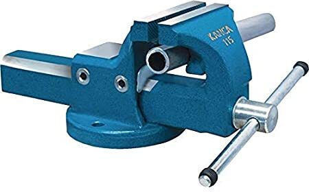 Kanca Fixed Steel Countertop Vise with Maximum Opening 175mm